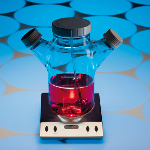 Agitador de laboratorio magnético - bioMIX 1  - 2mag AG - digital / para cultivos celulares / de mesa