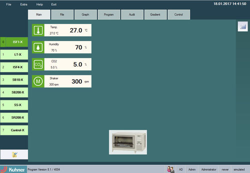 Software médico - Kuhner AG - universal / de gestión / de control