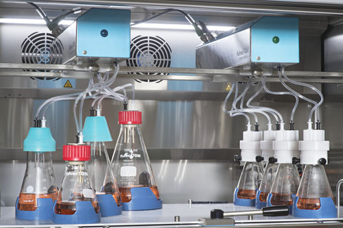Analizador de velocidad de transferencia de dióxido de carbono - Kuhner AG - de velocidad de transferencia de oxígeno / de laboratorio / de mesa