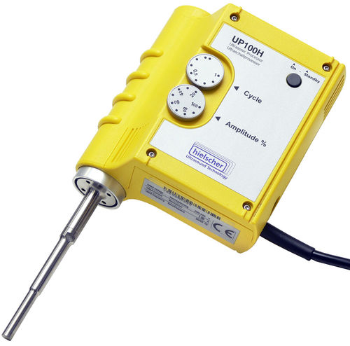 Homogeneizador ultrasónico - UP100H  - Hielscher Ultrasonics - compacto / para preparación de pruebas / de ruptura de células
