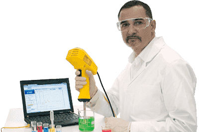 Homogeneizador ultrasónico - UP200Ht   - Hielscher Ultrasonics - portátil de mano / para preparación de pruebas / digital