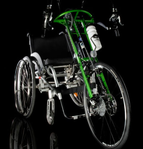 Handbike con pedales - Challenger - Alois Praschberger, Rolltechnik & Sport GmbH - para adulto / para discapacitados