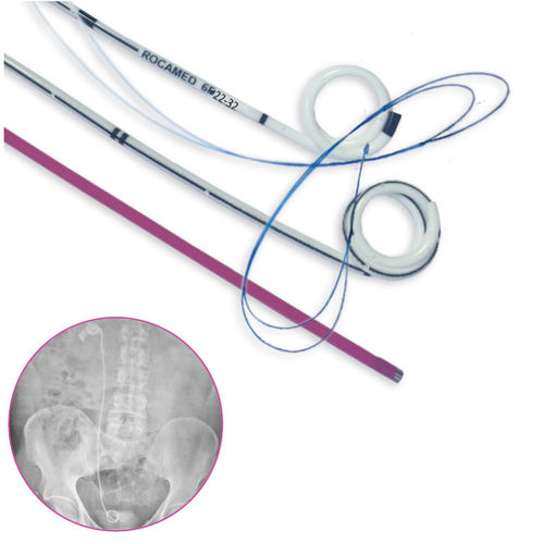 Stent ureteral - JJ Soft - ROCAMED - de poliuretano / de nitinol