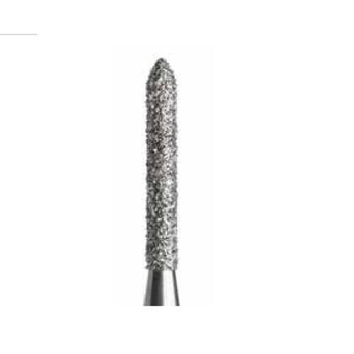 Fresa para odontología - 878 - Foss Viking - de diamante / de corte / cilíndrica