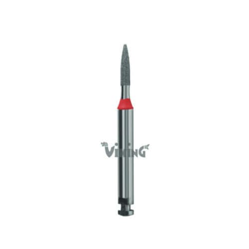 Fresa para odontología - V560.014F - Foss Viking - de diamante / de pulido