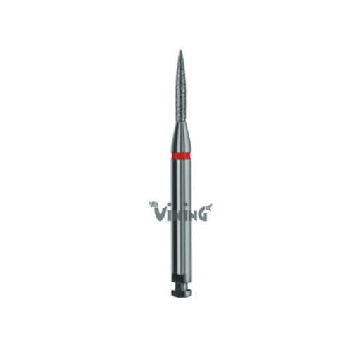 Fresa para odontología - 249.012F - Foss Viking - de diamante / de pulido