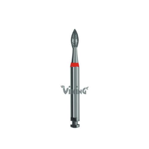 Fresa para odontología - 257.020F - Foss Viking - de diamante / de pulido