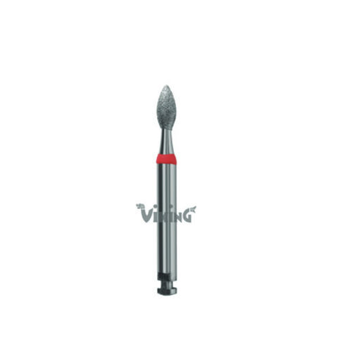 Fresa para odontología - 257.023F - Foss Viking - de diamante / de pulido