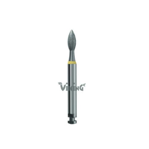 Fresa para odontología - 257.023EF - Foss Viking - de diamante / de pulido