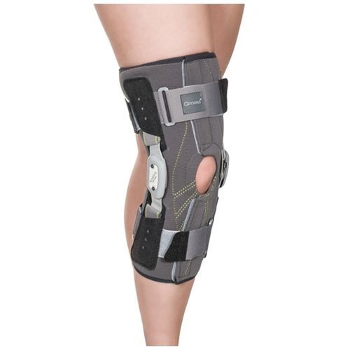 Órtesis de rodilla - S-MOVE - Qmed - estabilización de rótula / con abertura en la rodilla / articulada