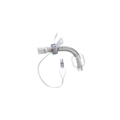 Cánula de traqueotomía - Vario Spiral C - ATOS Medical - curvada / flexible