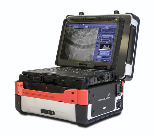 Sistema de radiografía veterinaria digital - X1 - Vet Rocket - portátil
