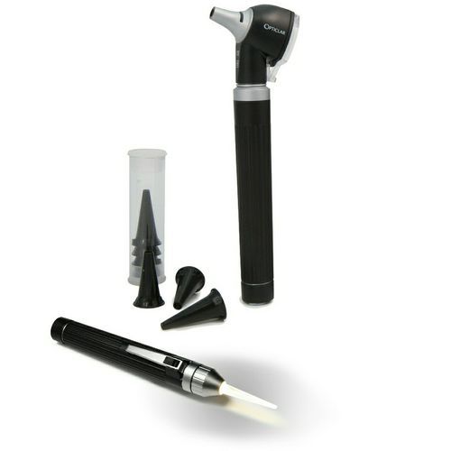 Otoscopio para adulto - 100.010.060 - Opticlar Vision - recto / de un solo uso / con espéculo