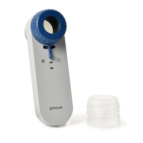 Dermatoscopio LED blanca - 100.060.201 - Opticlar Vision - con conexión USB