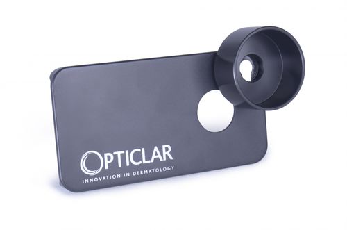 Adaptador para smartphone para dermatoscopio - 100.000.200/XX - Opticlar Vision