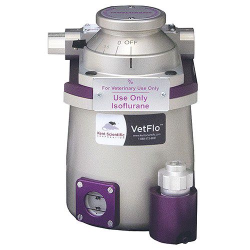 Evaporador de anestesia veterinaria - Kent Scientific - isoflurano