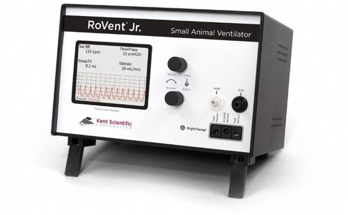 Ventilador de anestesia - RoVent® Jr. - Kent Scientific - para experimentación con animales / electrónico / para animales pequeños