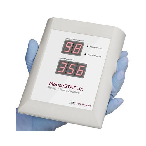Pulsioxímetro portátil de mano - MouseSTAT® Jr. - Kent Scientific - para experimentación con animales / para ratones / para ratas