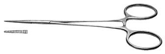 Pinza de agarre - INS750451-2 - Kent Scientific - abrazadera / de Halstead / de acero inoxidable