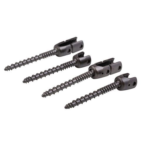 Tornillo pedicular para vértebra torácica, lumbar - CanESP - Canwell Medical - para vértebra lumbar, sacra / lumbar / poliaxial