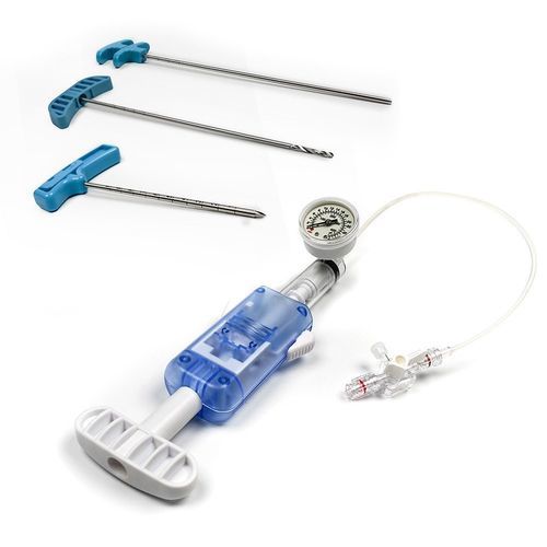 Sistema de aumento vertebral aguja - CanPKP - Canwell Medical - vaina de acceso / fresa / jeringa de cemento óseo