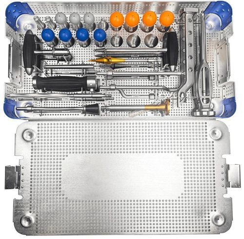 Kit de instrumentos para implantación de prótesis de rodilla - Canwell Medical