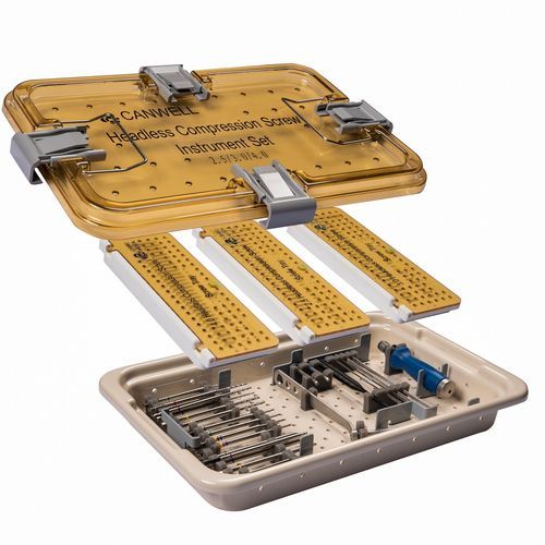 Kit de instrumentos para cirugía ortopédica - CanCCS - Canwell Medical - para traumatología