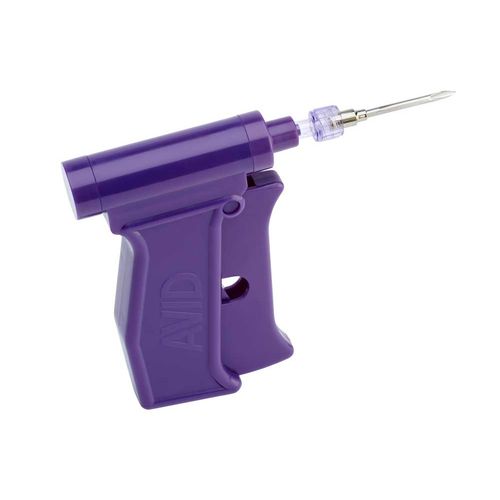 Pistola de inyección de microchips de identificación - DNA  - AVID Pet MicroChip - veterinaria / de un solo uso