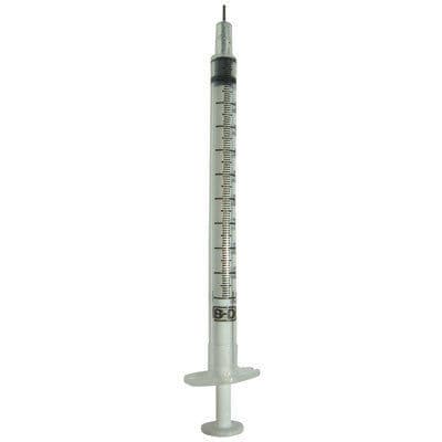 Jeringa de dosificación - Z-1-22-25 - SAI Infusion Technologies - 1 ml