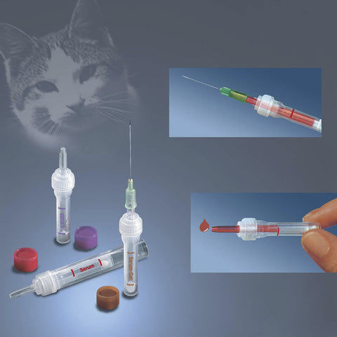 Tubo de extracción de laboratorio - MUL-S-600 - SAI Infusion Technologies - veterinario / cilíndrico / de sangre