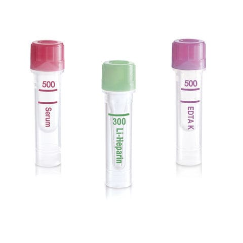 Tubo de extracción de laboratorio - MV-S-300 - SAI Infusion Technologies - veterinario / cilíndrico / de sangre