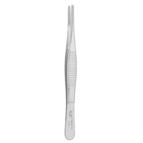 Pinza quirúrgica - F12010-10 - RWD Life Science - para prensión de tejidos / para apósitos / dentada