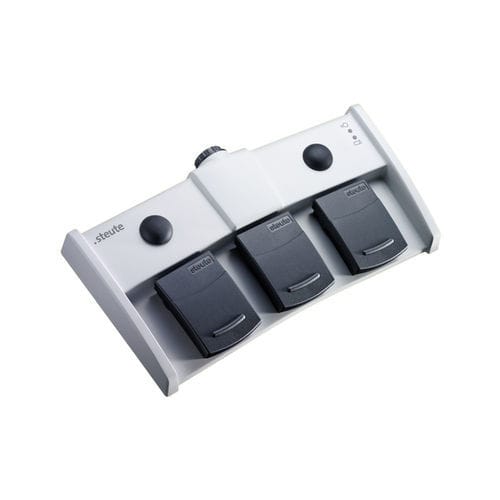 Pedal de control para radiología - MKF 3 SW2.4LE-MED GP311 - Steute Meditech - eléctrico / inalámbrico