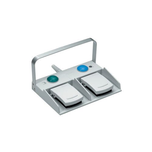 Pedal de control para quirófano - MKF 2-MED GP23 - Steute Meditech - eléctrico / doble