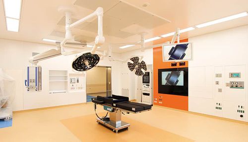Bloque operatorio para el sector médico - Central Uni - de acero inoxidable