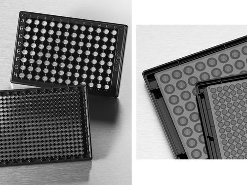 Microplaca de laboratorio - 4517 - Corning BV - de fluorescencia / de 96 orificios / de células