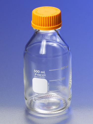 Frasco de laboratorio - 1395-150 - Corning BV - de vidrio / de polipropileno / PTFE
