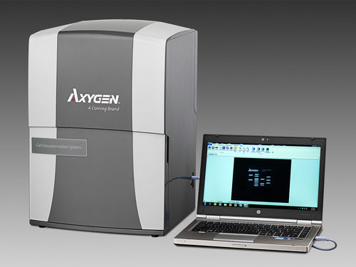 Sistema de documentación en gel con cámara integrada - Axygen®  - Corning BV - con pantalla táctil