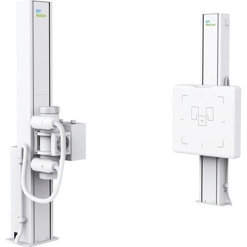 Sistema de radiografía digital - EMX2040 - EST Medical Equipment - para radiografía polivalente / sin mesa / con Bucky en el suelo