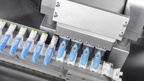 Sistema de embalaje automático - MLT - Harro Hoefliger Verpackungsmaschinen - lineal / formadora-llenadora-selladora / para líquido