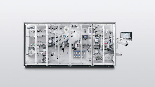 Sistema de embalaje intermitente - PML - Harro Hoefliger Verpackungsmaschinen - compacto / con film / para la industria farmacéutica