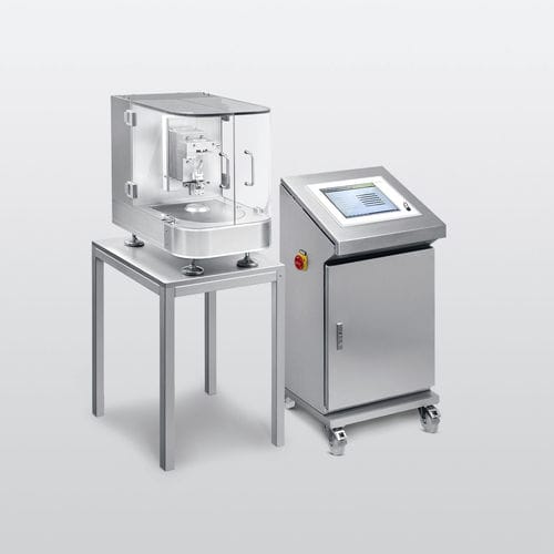 Llenadora semiautomática - MicroVibe Lab - Harro Hoefliger Verpackungsmaschinen - ponderal / de mesa / de polvo