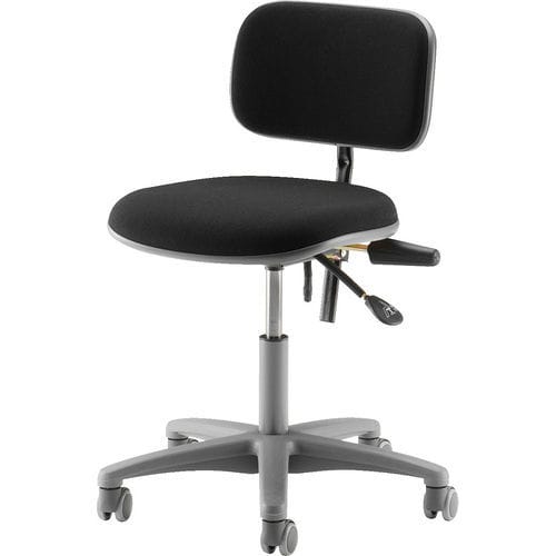 Silla de oficina con ruedas - 3016 - Isku Interior Oy - de altura variable