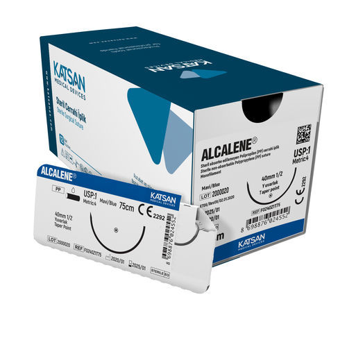 Hilo de sutura no reabsorbible - ALCALENE&reg; - KATSAN Medical Devices - cirugía general / cirugía ortopédica / neurocirugía