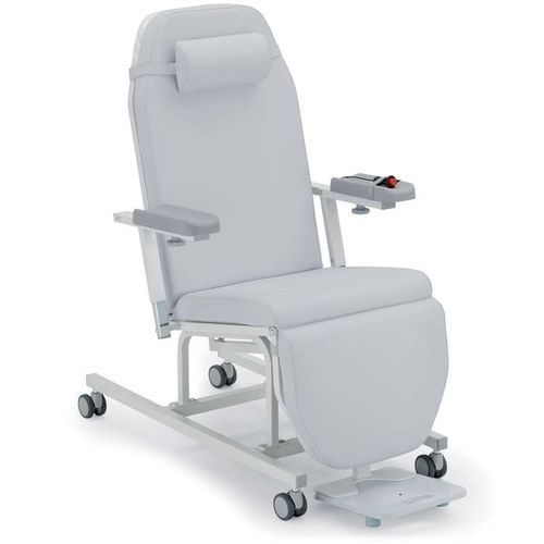 Camilla de exploración manual - SEMA® - LiKAMED - con respaldo regulable / de altura fija / plegable