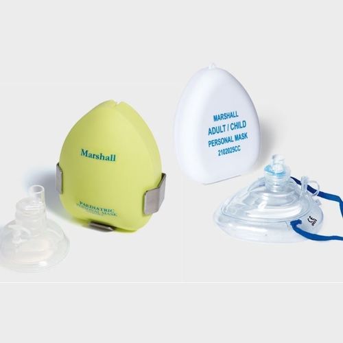Máscara de reanimación para adulto - M62102025CC	 - Marshall Airway Products - para RCP