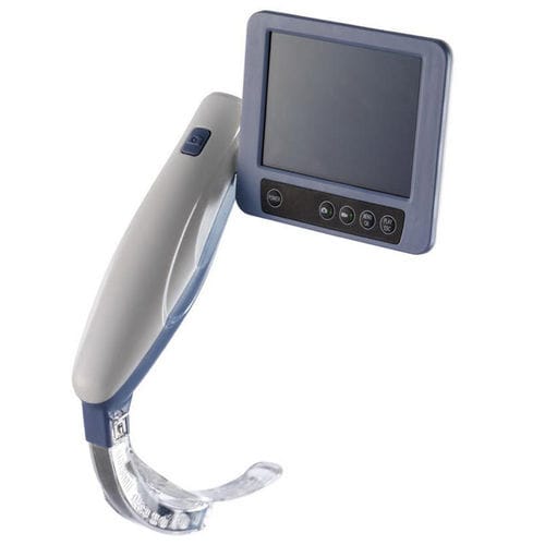 Videolaringoscopio con monitor de vídeo integrado - MVL - Marshall Airway Products - con hoja