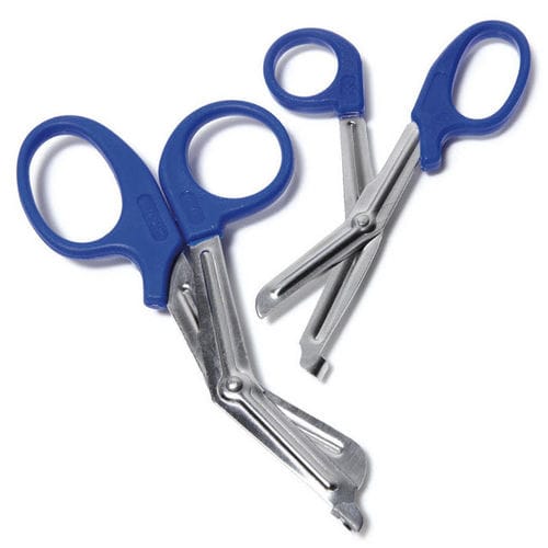 Tijera de vendajes - M6MS130 - Marshall Airway Products - para humanos / de un solo uso / curvada