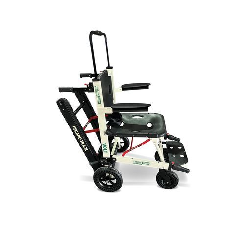 Silla de evacuación de exterior - VOLT - NAFFCO FZCO - plegable / de altura variable / con respaldo regulable