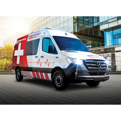 Furgón ambulancia - NF-AMB-TYPB - NAFFCO FZCO - tipo B / con 4 camillas / refrigerada